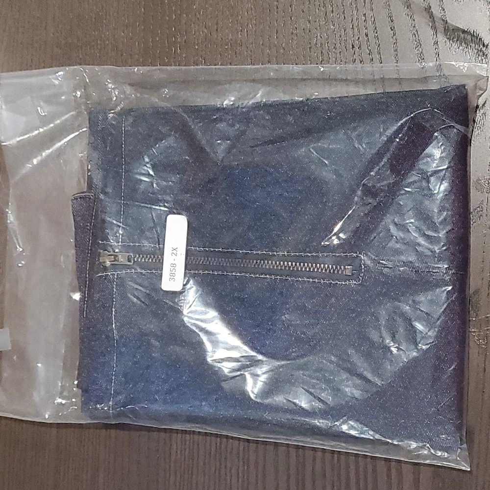 New Plus Size Denim Pencil Skirt